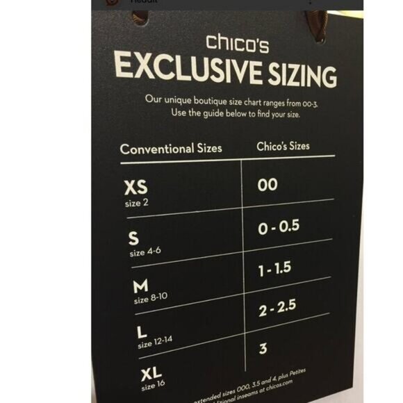 CHICO'S Weekends Patterned Zip Top Size Small - Picture 7 of 7